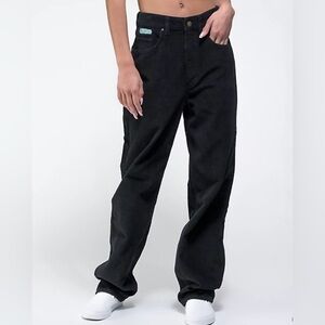 Empyre Tori 90's Black Corduroy Skate Pants Women's Size 6 Casual School